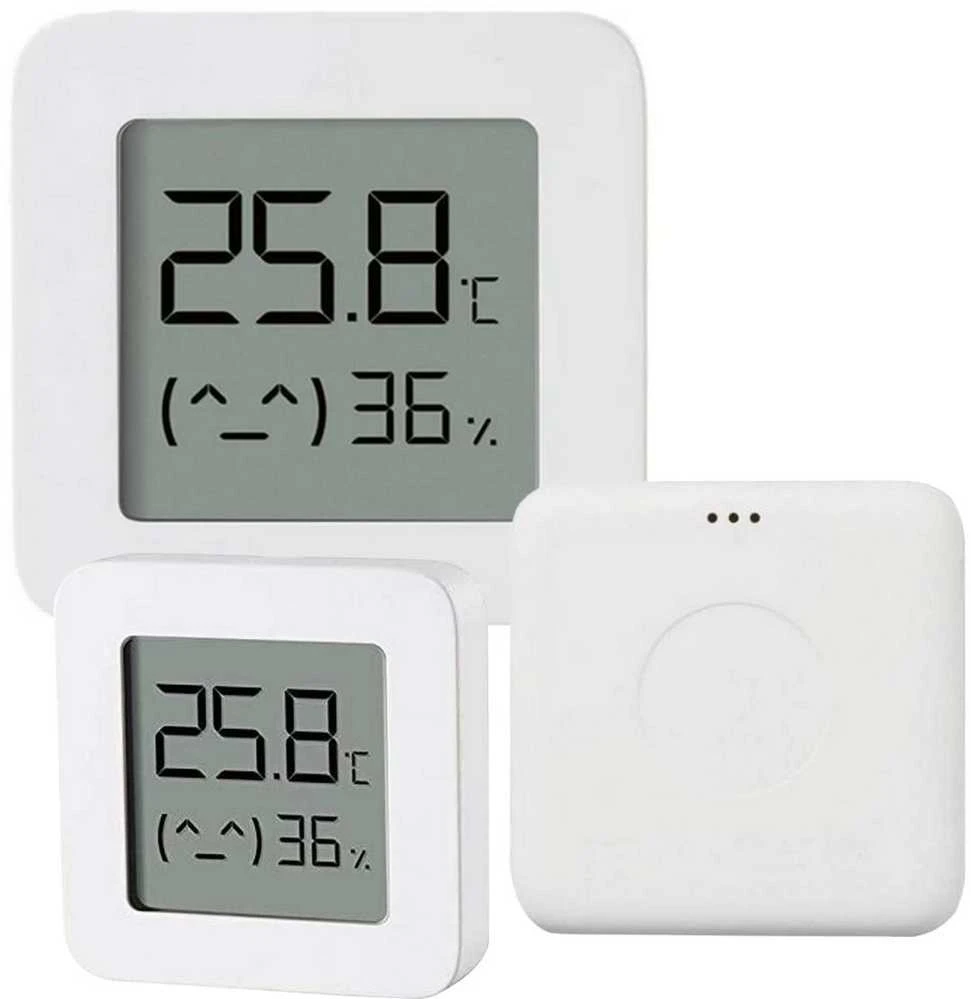 Jutiklis Xiaomi Mi Temperature and Humidity Monitor 2, baltas