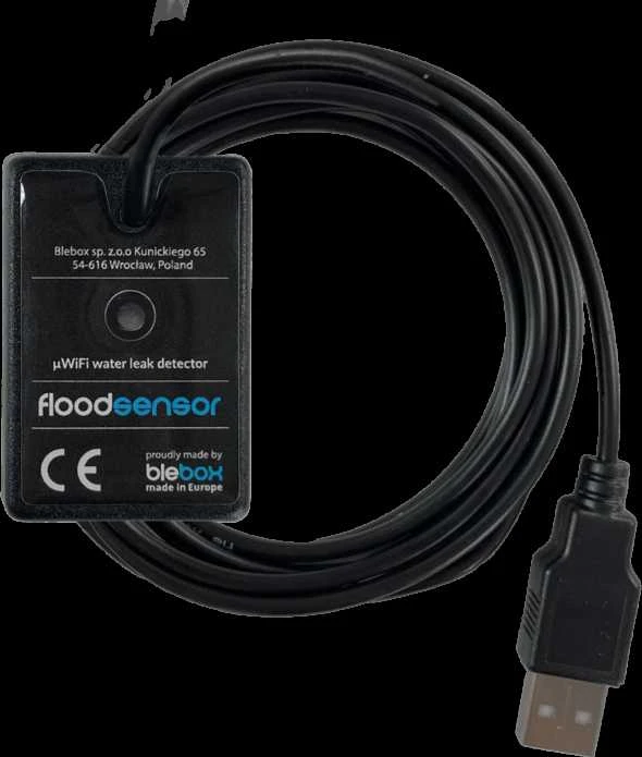 BleBox floodSensor – potvynio/vandens nuotėkio jutiklis WiFi