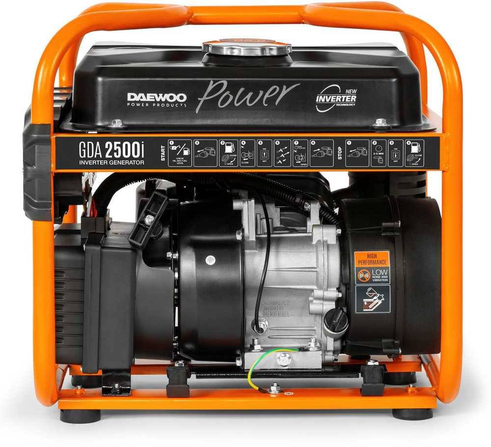 Daewoo Power Products INVERTERIO GENERATORIAUS GENERATORIAUS DAEWOO GDA 2500i 2.0kW
