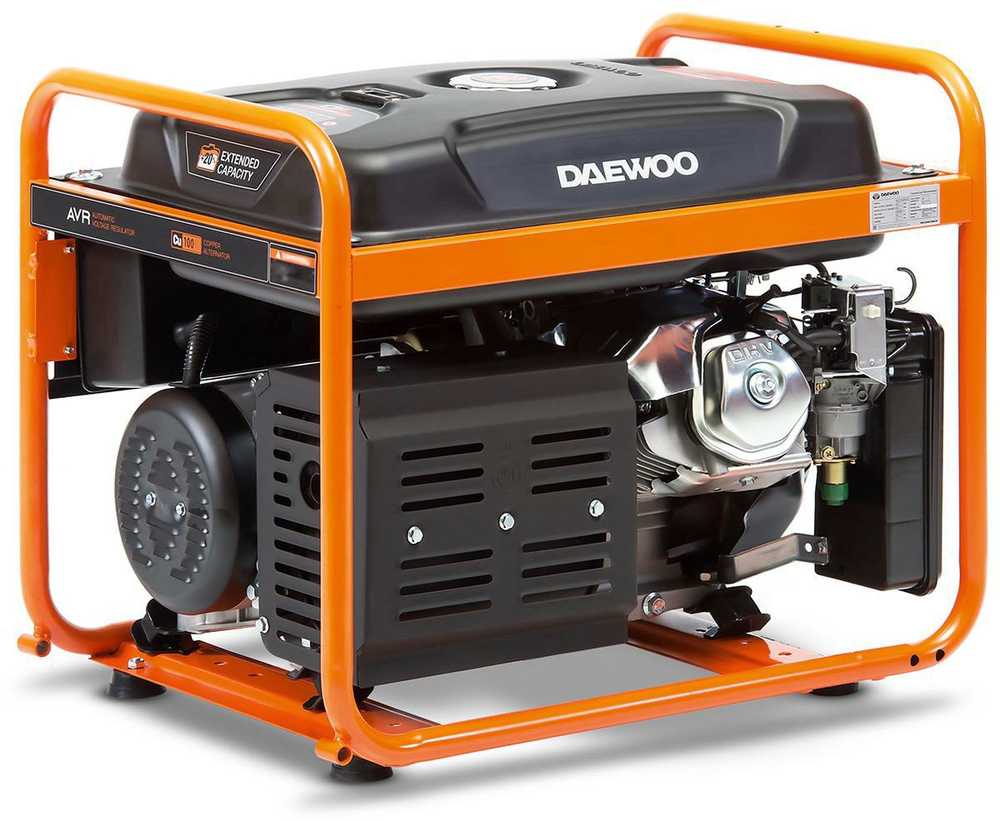 Benzinis generatorius 5.5KW 230V/GDA 6500 DAEWOO