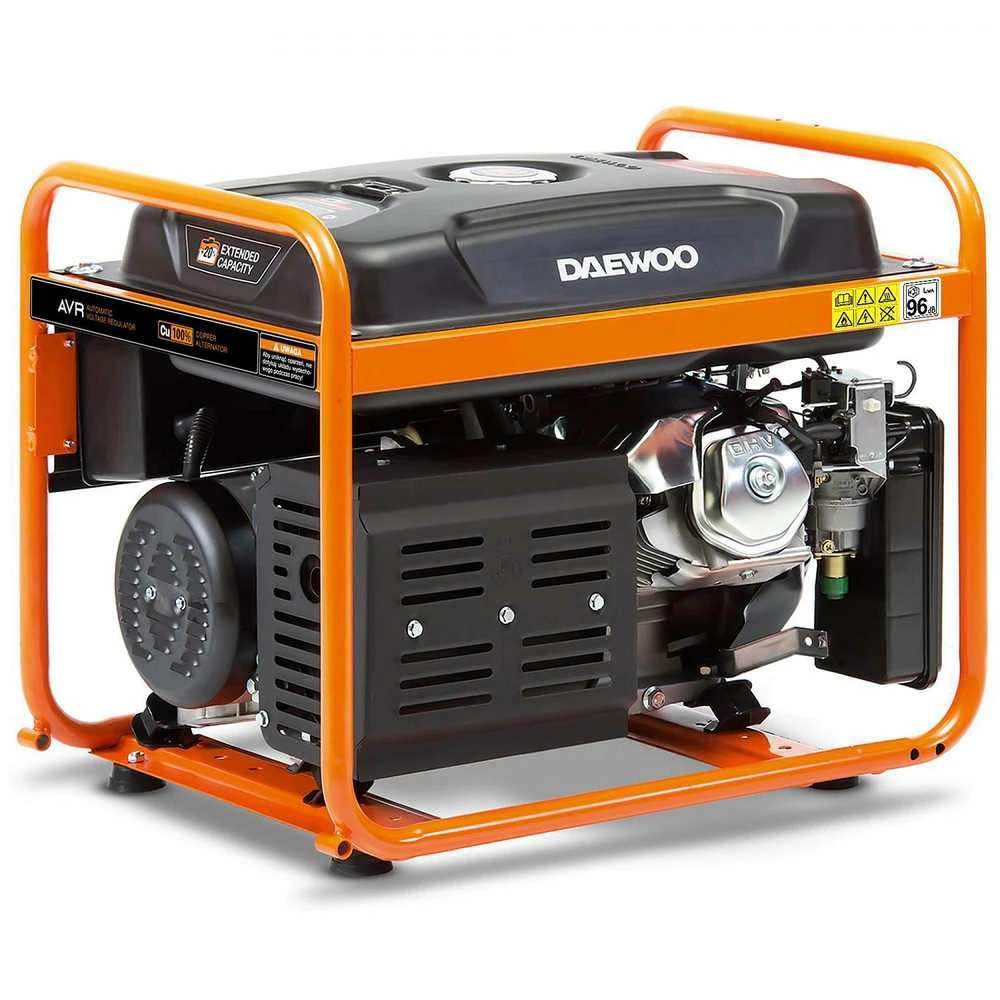 Daewoo benzininis generatorius GDA 7500E-3 6500W 3 fazės