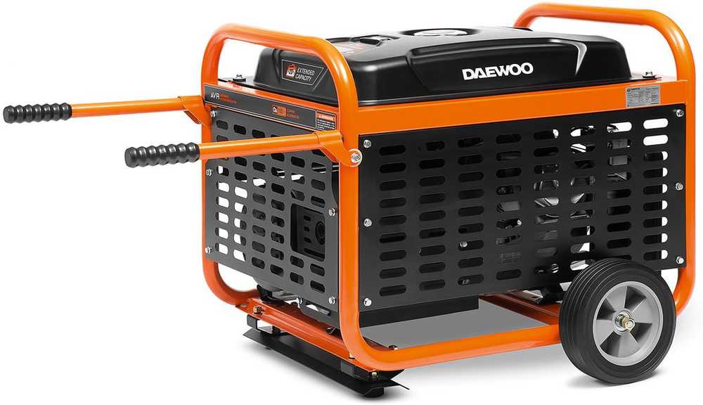 Benzininis generatorius 7.5KW 230V/GDA 8500E DAEWOO