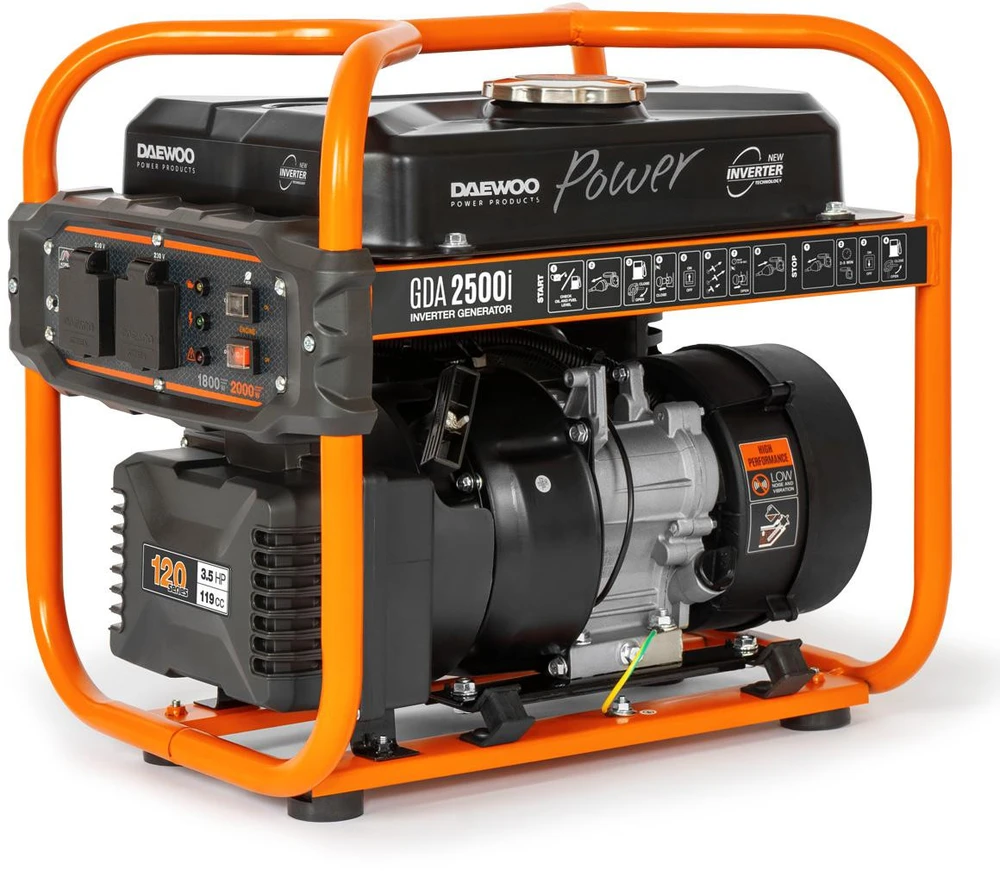 Daewoo Power Products INVERTERIO GENERATORIAUS GENERATORIAUS DAEWOO GDA 2500i 2.0kW