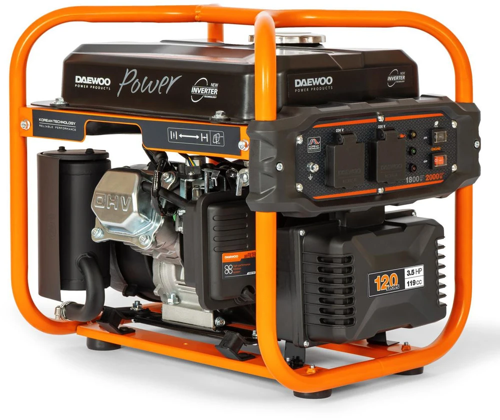 Daewoo Power Products INVERTERIO GENERATORIAUS GENERATORIAUS DAEWOO GDA 2500i 2.0kW