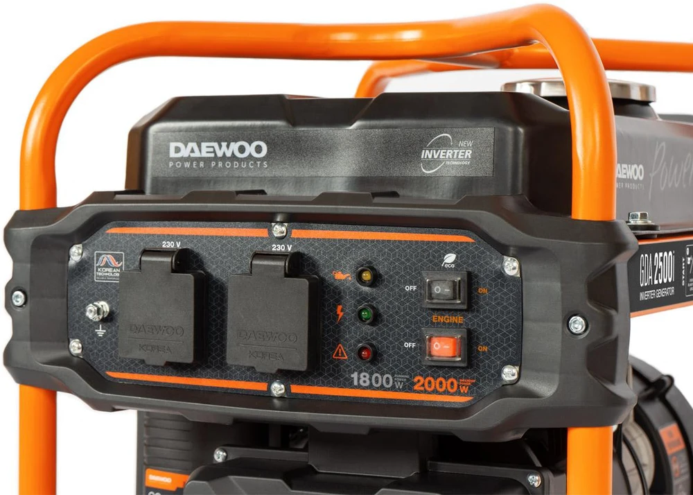 Daewoo Power Products INVERTERIO GENERATORIAUS GENERATORIAUS DAEWOO GDA 2500i 2.0kW