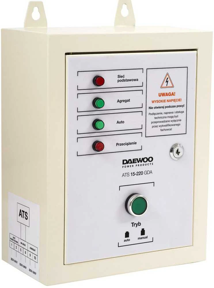 Generatoriaus automatinio valdymo blokas DAEWOO ATS 15-230 GDA
