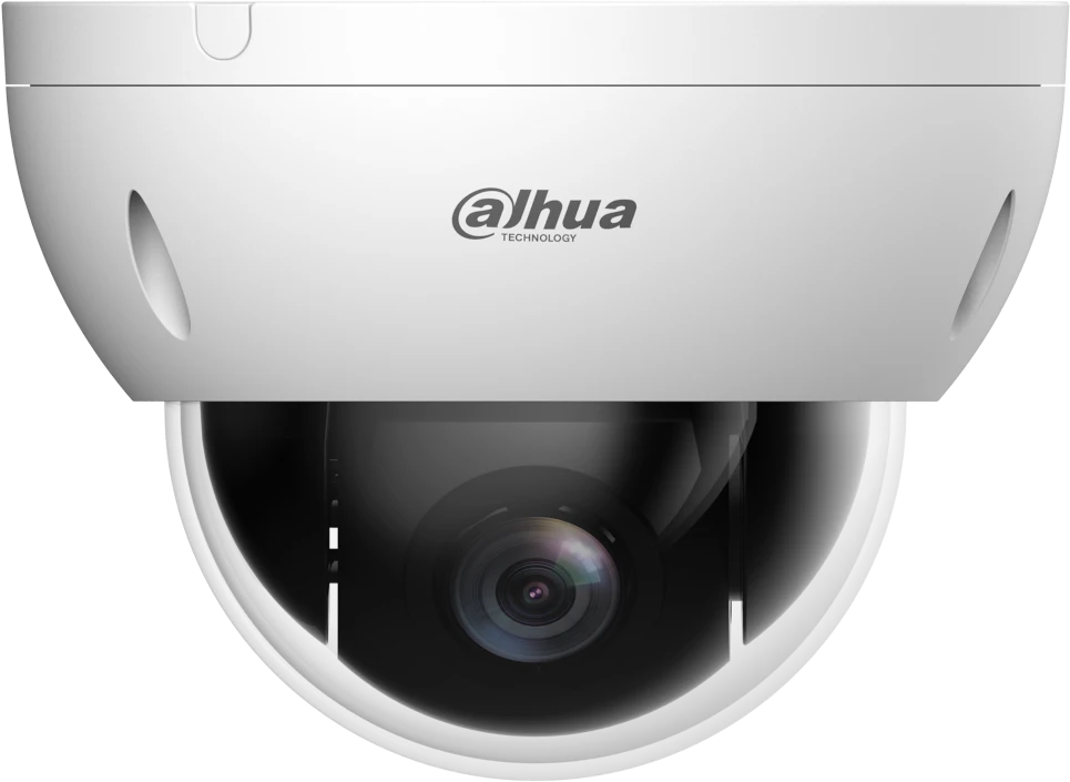 Dahua Technology Co Mini IP valdoma kamera 2MP STARLIGHT (1920x1080) 1 ~ 25 kadrų per sekundę, 4x priartinimas, IP 66, IK10, IVS