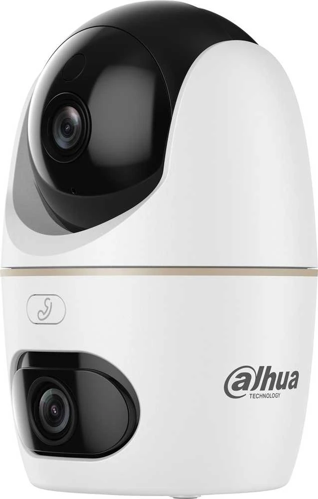„Dahua“ pasukama vidinė kamera dviguba 3+3MP / 2.4/5GHz dviejų dažnių „WiFi 6/SMD“