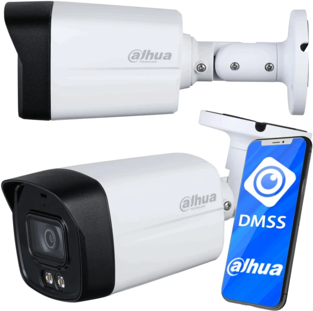 IP KAMERA IPC-HFW1239TL1-A-IL Išmanus dvigubas apšvietimas – 1080p 2,8 mm DAHUA
