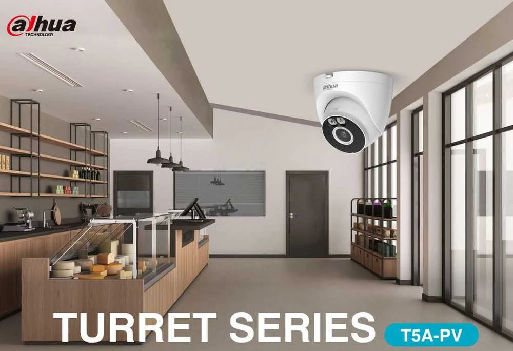 Dahua Europe Pro IPC-HFW1435S-W-0360B apsaugos stebėjimo kamera IP apsaugos kamera Vidaus ir lauko Lemputė Lubos / siena
