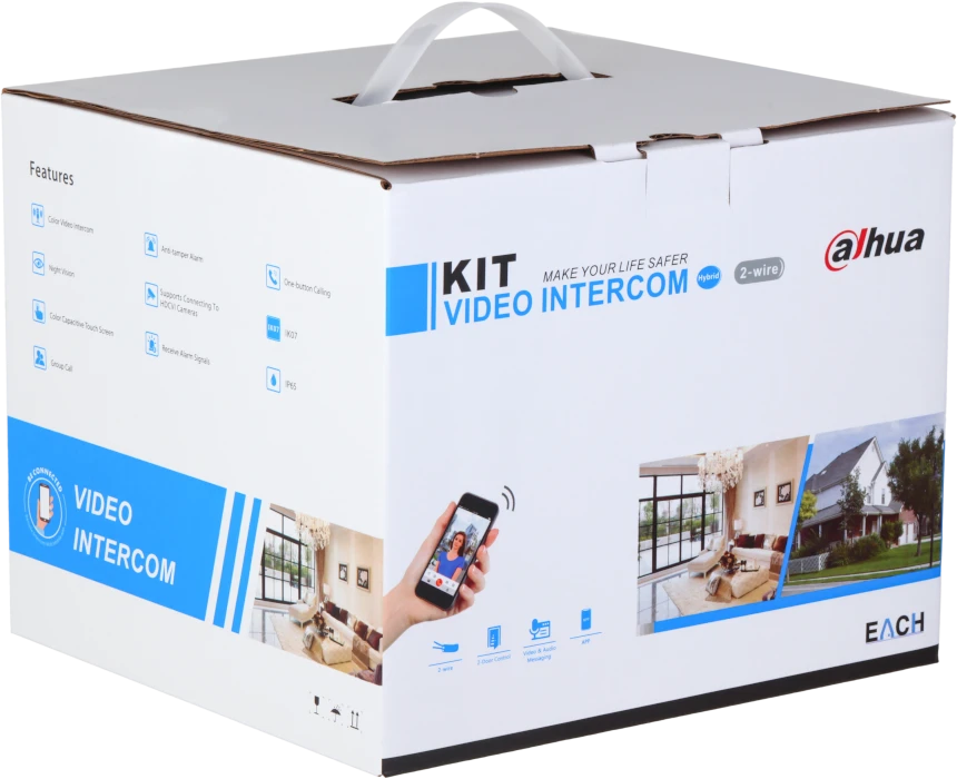 VIDEO DOMOFONO RINKINYS KTX02(S) Wi-Fi / 2-Wire DAHUA