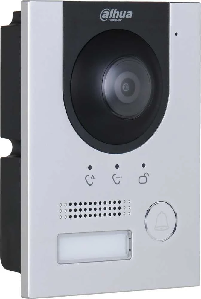 Dahua Technology Co IP telefonspynės spalvota kamera 2MP 160°, IP65, IK07, SIP, 2-wire arba IP