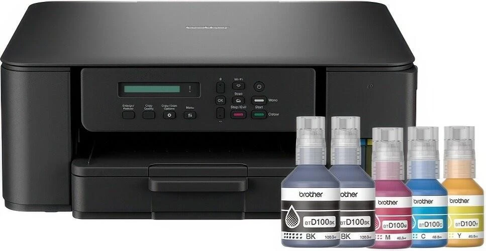 Spausdintuvas Brother | DCP-T530DW | Inkjet | Spalvotas | A4 | Wi-Fi | Juodas