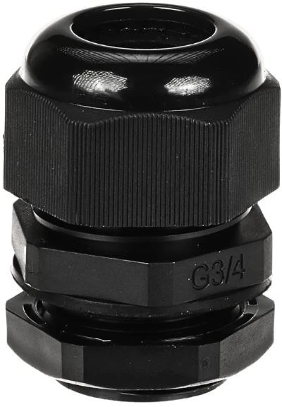 Delta TST DŁAWNICA IZOLACYJNA G3/4-Juodas IP68 3/4 "