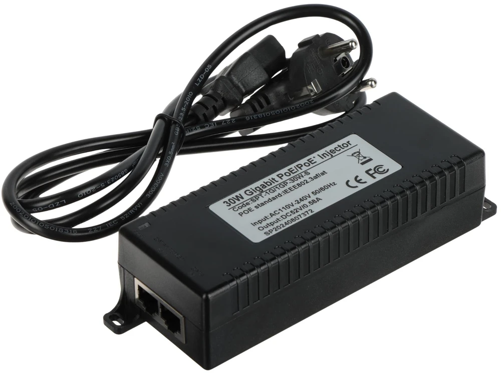 Extralink POE-24-12W | Galingas PoE komutatorius | 24 V, 0,5 A, 12 W, laidas su „Zestaway“