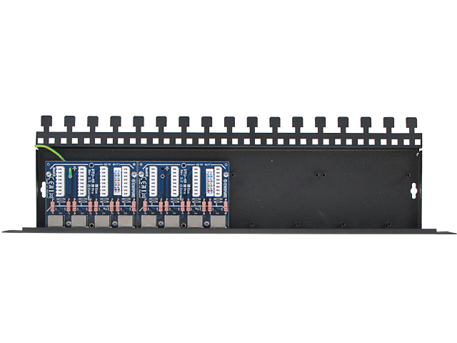 8-channel security panel with increased