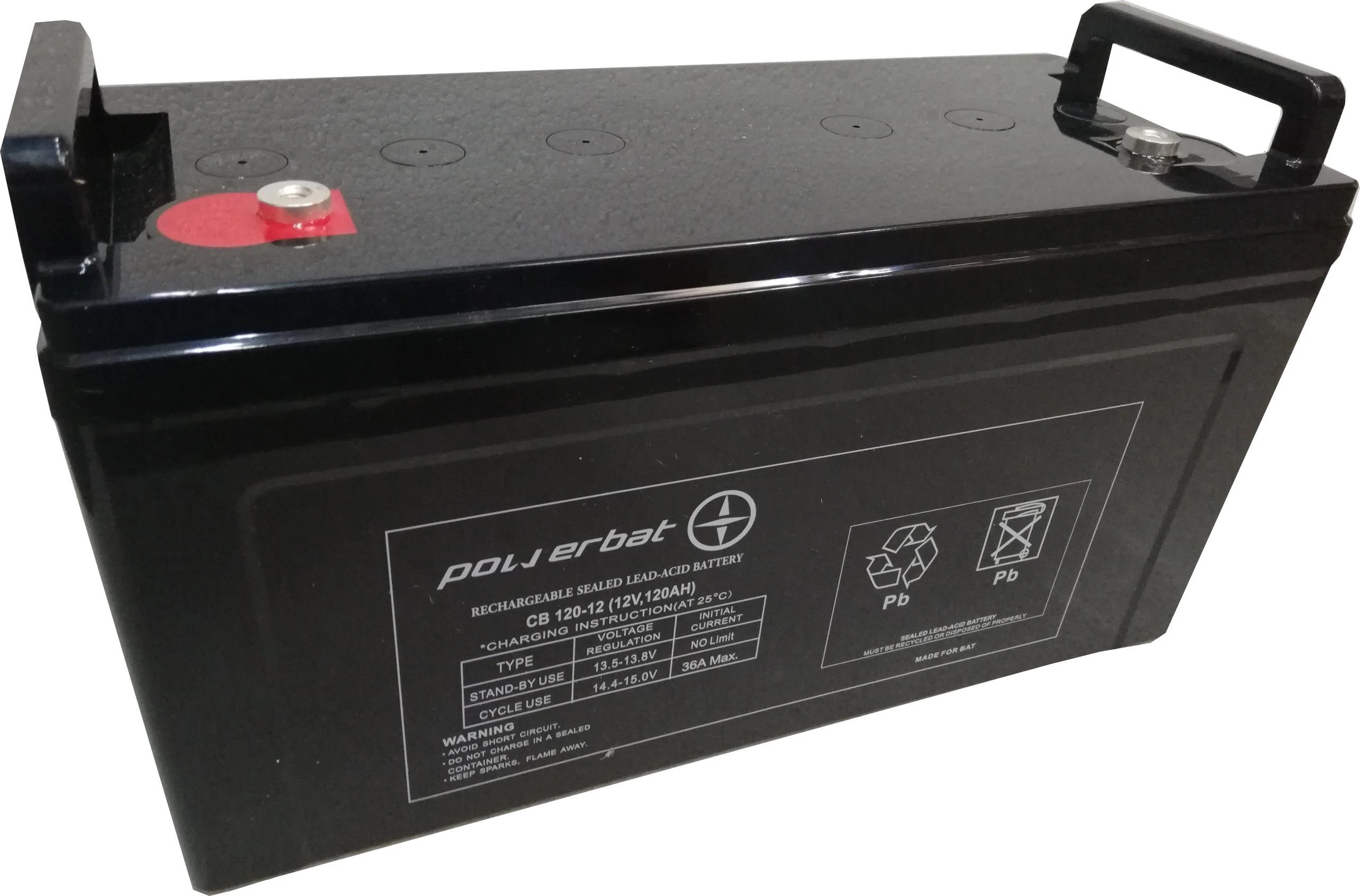Akumuliatorius Powerbat CB 120-12 aprašymas - Prekės nuotrauka