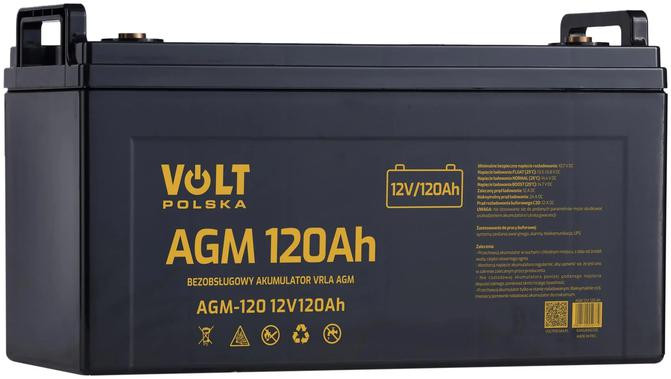Akumuliatorius Volt Polska AGM 120Ah aprašymas - Prekės nuotrauka