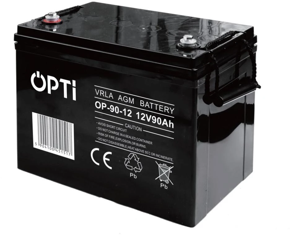 Akumuliatorius Volt Polska AGM OPTI 12V 90Ah aprašymas - Prekės nuotrauka