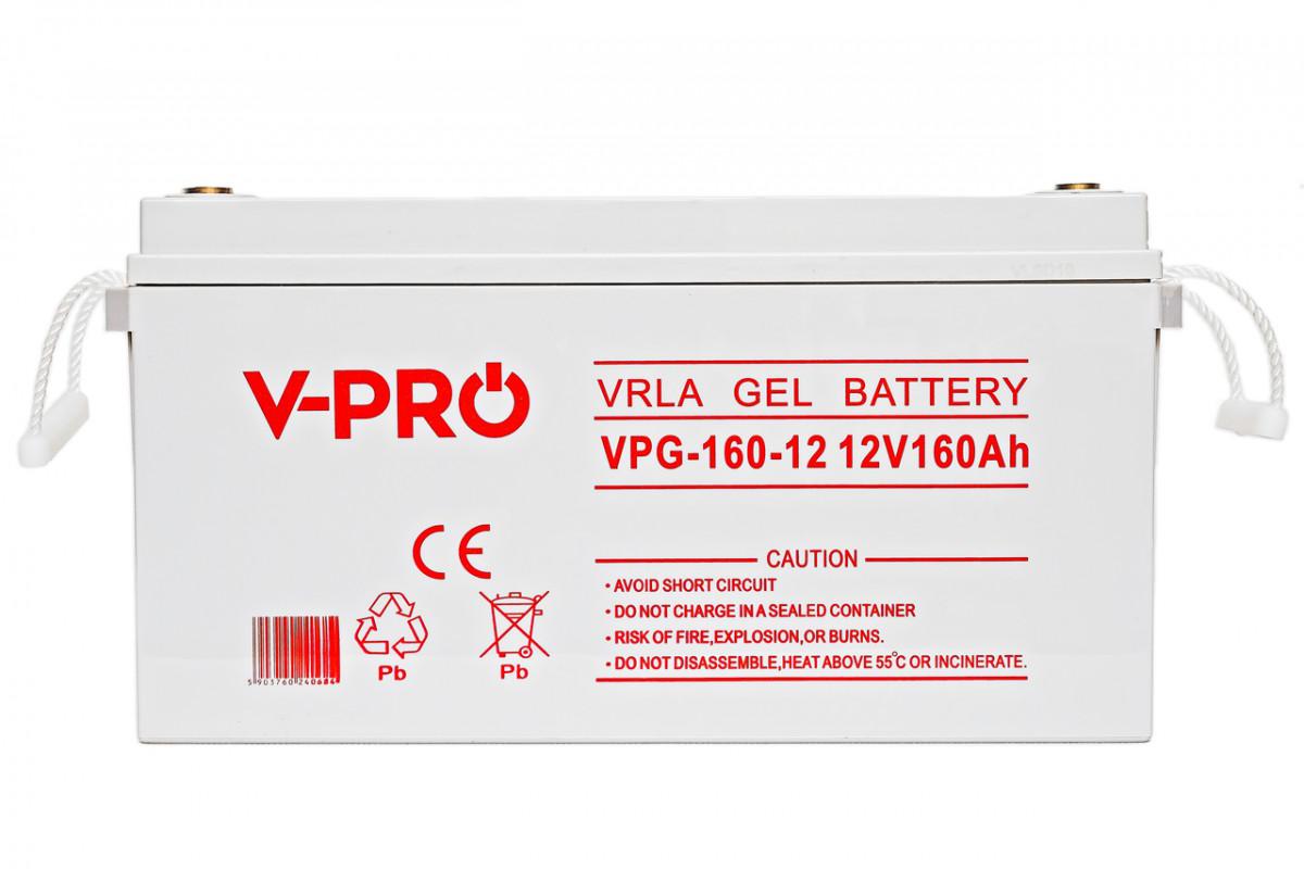 Akumuliatorius Volt Polska Gel VPRO Solar 12V 160Ah aprašymas - Prekės nuotrauka Akumuliatorius Volt Polska Gel VPRO Solar 12V 160Ah aprašymas - Prekės nuotrauka