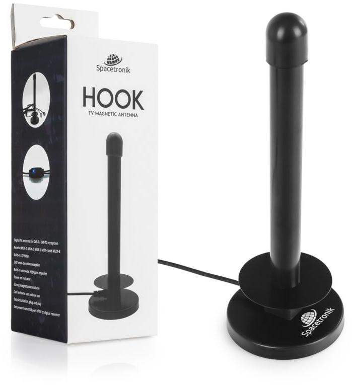 magnetic antenna-dvb-t2-spacetronik-hook