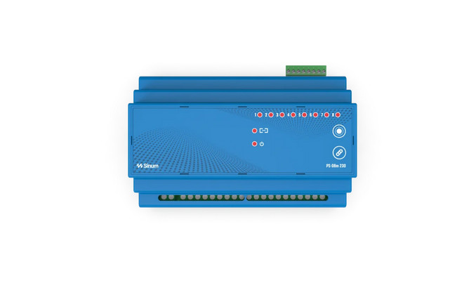 Tech Sterowniki Belaidė din rail relė mėlyna PS-08 230 Tech Controllers aprašymas - Prekės nuotrauka