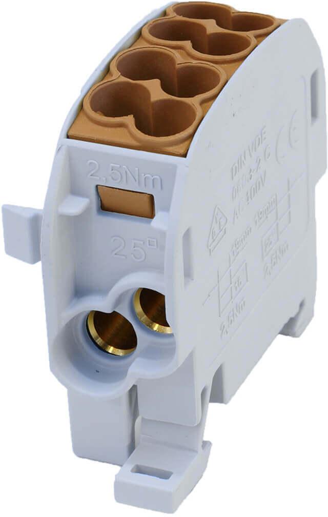 Simet Šakų paskirstymo blokas SCB 25 Al/Cu 80110 SIMBLOCK, rudas 81501015 aprašymas - Prekės nuotrauka Simet Šakų paskirstymo blokas SCB 25 Al/Cu 80110 SIMBLOCK, rudas 81501015 aprašymas - Prekės nuotrauka