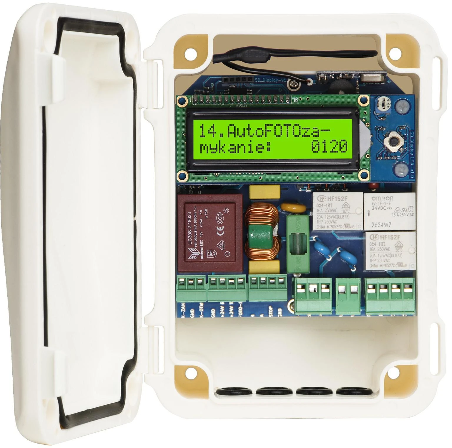 PROXIMA SB DISPLAY_P HCS valdymo blokas (slankiojantiems vartams) - Proxima radijas 433.92MHz aprašymas - Prekės nuotrauka PROXIMA SB DISPLAY_P HCS valdymo blokas (slankiojantiems vartams) - Proxima radijas 433.92MHz aprašymas - Prekės nuotrauka