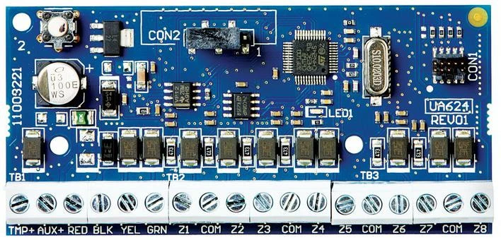 DSC NEO 8 zonų išplėtimo modulis HSM2108 linijos išplėtimo modulis aprašymas - Prekės nuotrauka