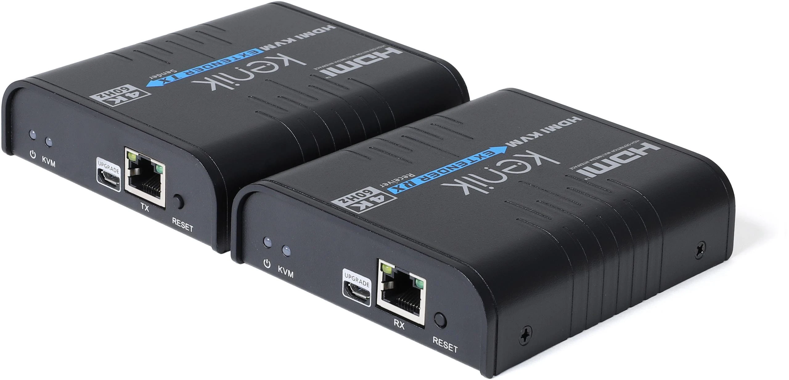 HDMI ilgintuvas Kenik KG-EX120HDMI-U/IP/4K6 vaizdo įrašas + pelė per susuktą porą aprašymas - Prekės nuotrauka
