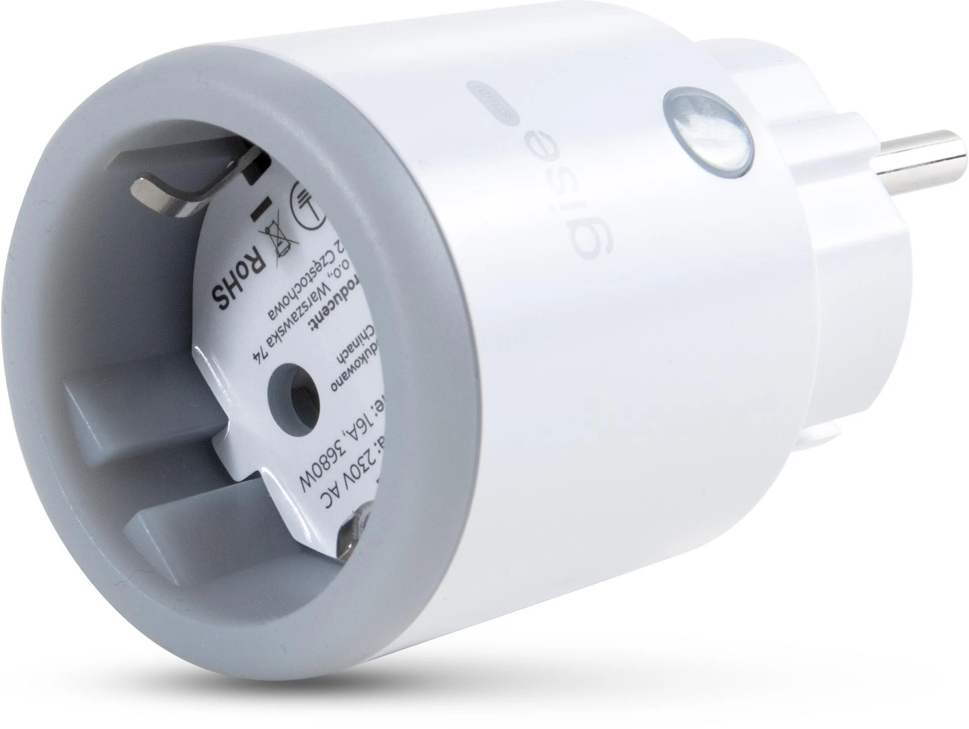GISE Smart Inteligentne gniazdko WiFi | Tuya | SP-02 aprašymas - Prekės nuotrauka