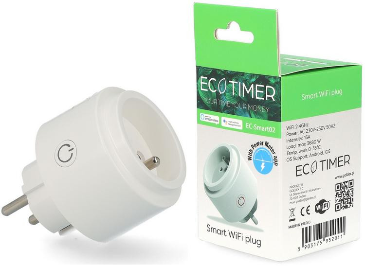 Red Eagle Raudona Eagle EC-Smart02 WiFi lizdas – išmanus aprašymas - Prekės nuotrauka