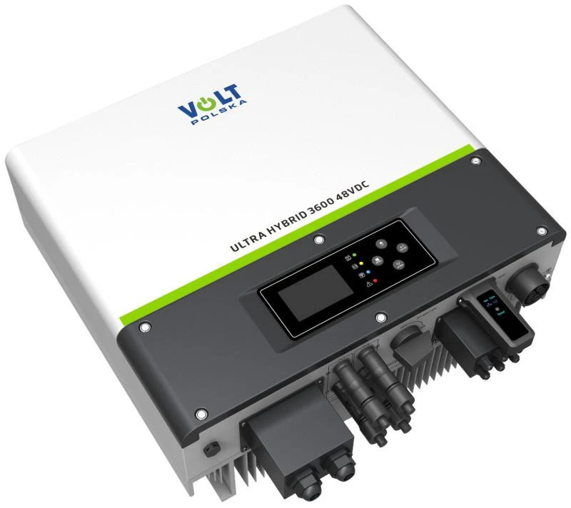 Hibridinis saulės keitiklis Volt Polska Ultra Hybrid 3600W/5400W 2x MPPT (120-500V) Wi-Fi aprašymas - Prekės nuotrauka