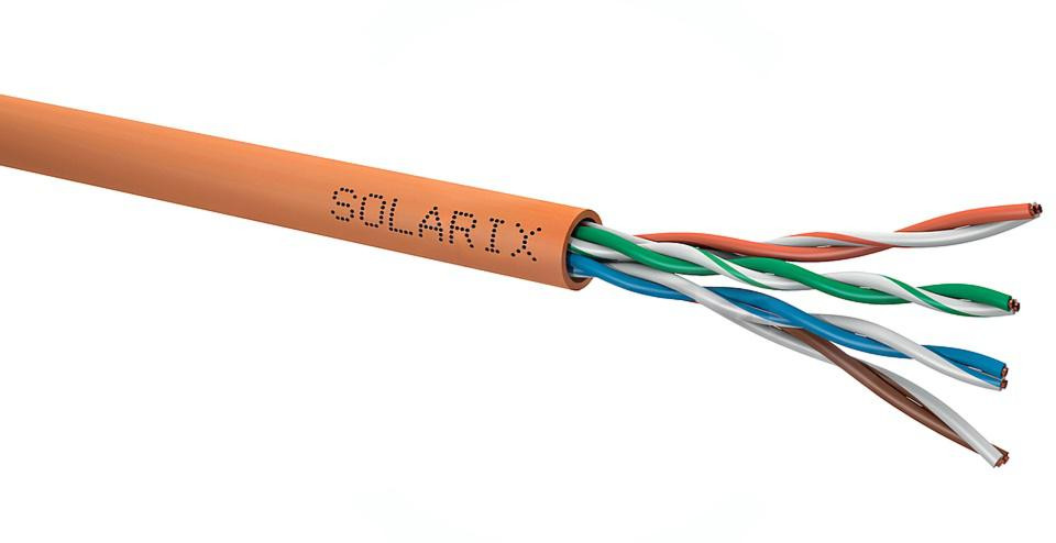 KABELIS SKRĘTKA SOLARIX CAT.5E UTP LSOHFR B2ca SXKD-5E-UTP-LSOHFR-B2ca 305m aprašymas - Prekės nuotrauka