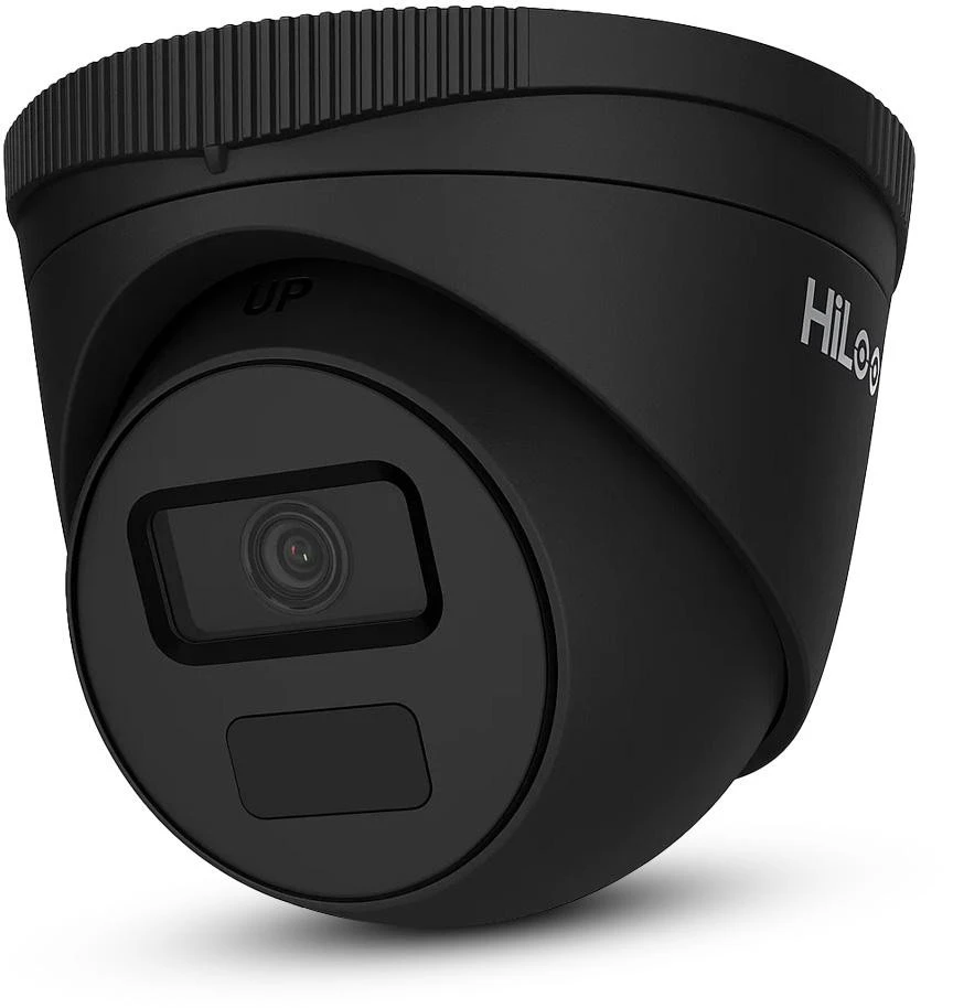 Hikvision Kamera IP Hilook IPC-T241H-C Juodas kopułka 4MP IR20m aprašymas - Prekės nuotrauka