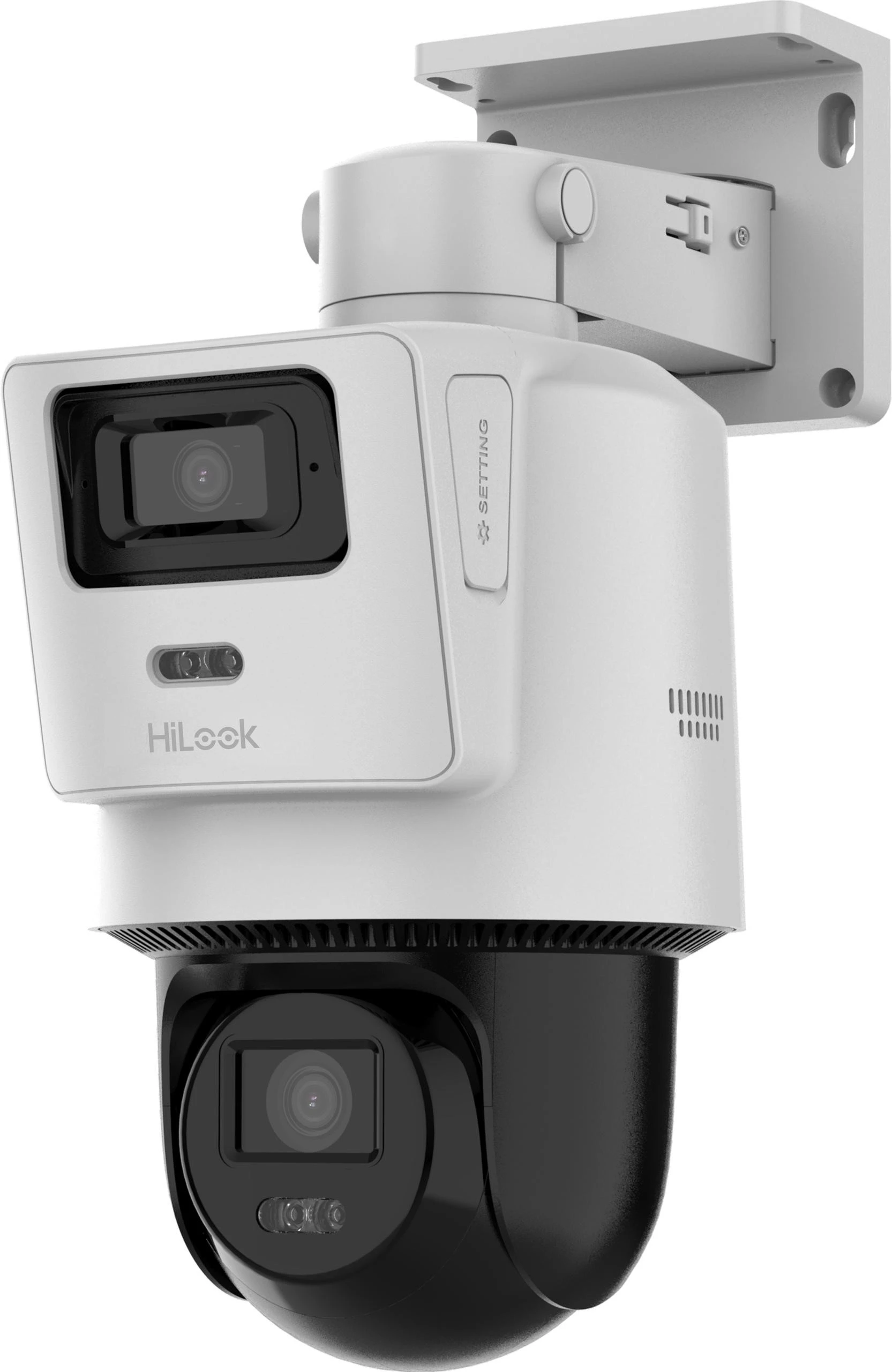 Kamera IP HiLook Kamera IP obrotowa PTZ-N2D400M-DE/14(PTZ-D4) TandemVu by Hikvision aprašymas - Prekės nuotrauka