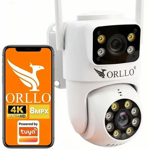 Hilook Kamera IP Orllo TZ19 DUAL (4MP+4MP Wi-Fi 4K AI aprašymas - Prekės nuotrauka