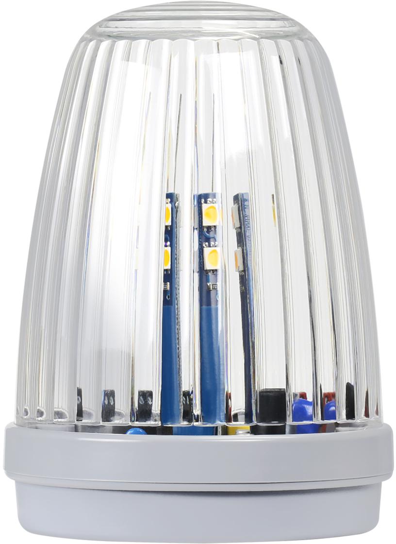 Proxima LED lempa ROOSTER Baltas su 433,92 MHz antena (12-24V AC/DC arba 230V AC) šviečia geltonai aprašymas - Prekės nuotrauka Proxima LED lempa ROOSTER Baltas su 433,92 MHz antena (12-24V AC/DC arba 230V AC) šviečia geltonai aprašymas - Prekės nuotrauka