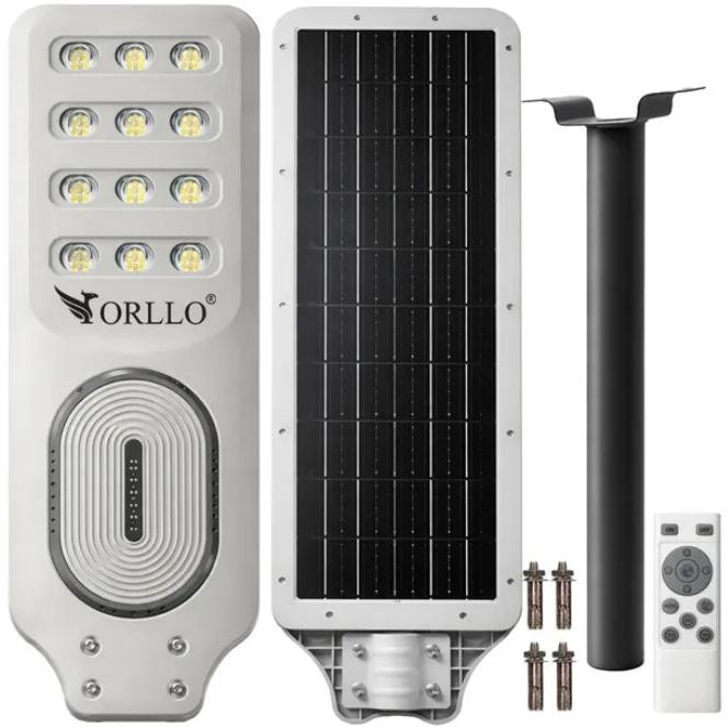 Lampa solarna Orllo 400W su laikikliu aprašymas - Prekės nuotrauka
