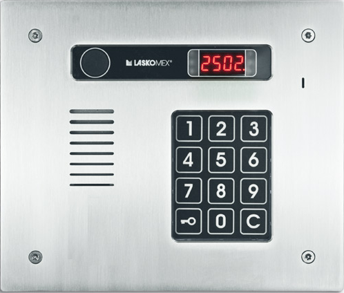 Laskomex CP-2513R INOX garso skydelis HORIZONTAL RFID aprašymas - Prekės nuotrauka