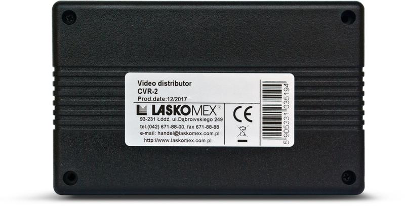 Laskomex CV-R2 CVR-2 Vaizdo skirstytuvo modulis monitoriams (palaiko iki 4 monitorių) aprašymas - Prekės nuotrauka Laskomex CV-R2 CVR-2 Vaizdo skirstytuvo modulis monitoriams (palaiko iki 4 monitorių) aprašymas - Prekės nuotrauka