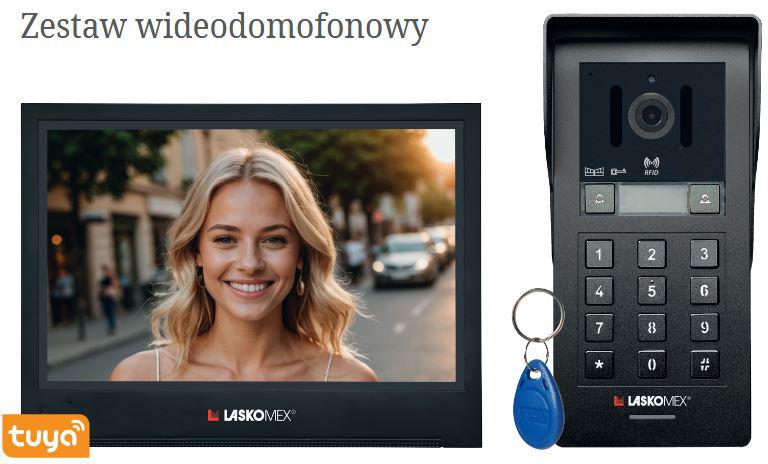 „Laskomex“ videopuhelinpaketti 2 johdolla