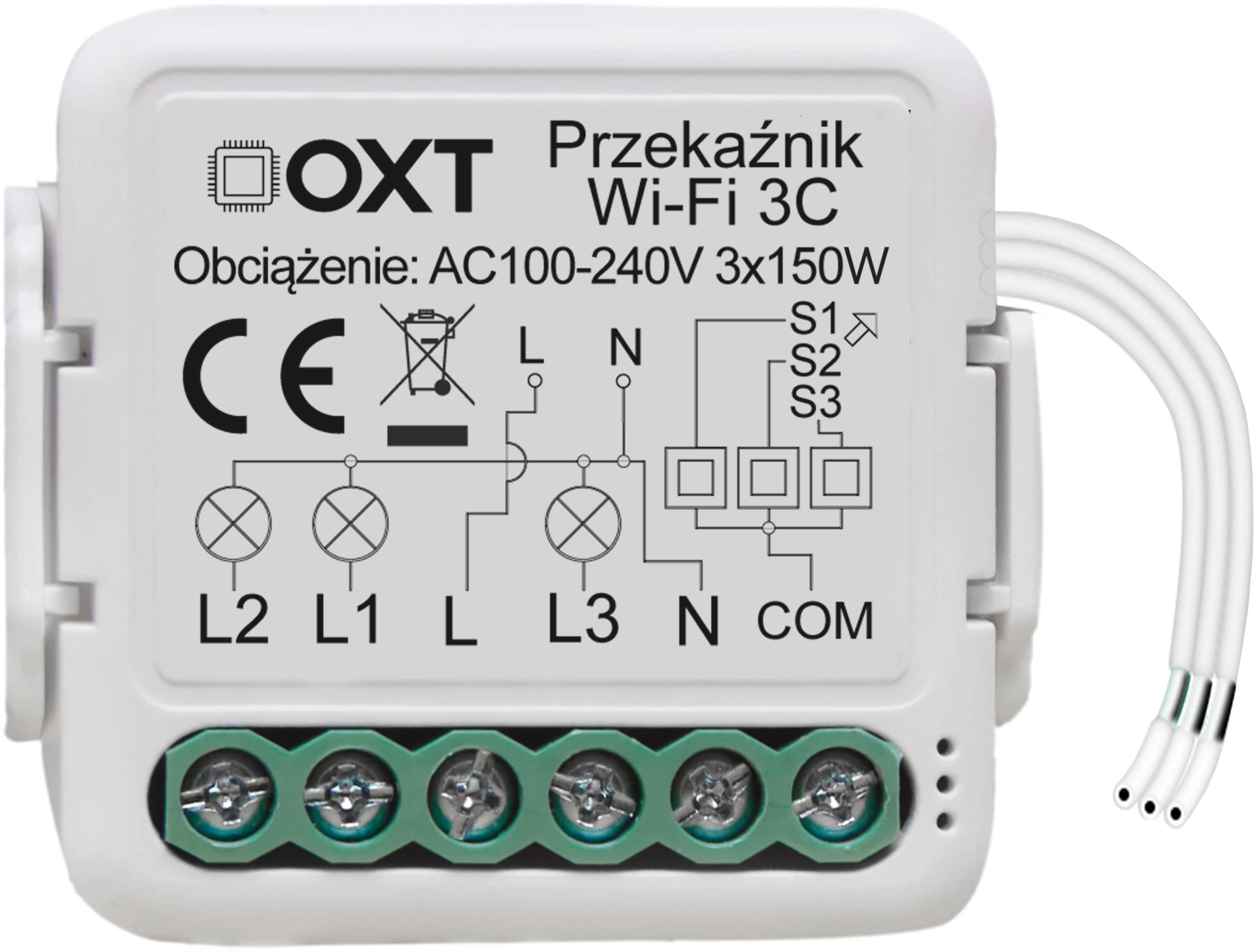 OXT mini relay 4 circuit WiFi module