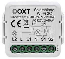 Modulis OXT mini dimmer 2 grandines WiFi TUYA T226 aprašymas - Prekės nuotrauka Modulis OXT mini dimmer 2 grandines WiFi TUYA T226 aprašymas - Prekės nuotrauka