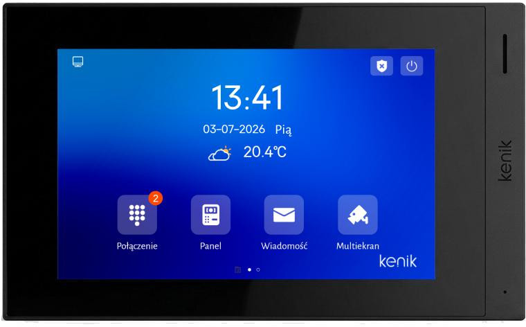 Monitorius wideodomofonu KENIK KG-M110A aprašymas - Prekės nuotrauka