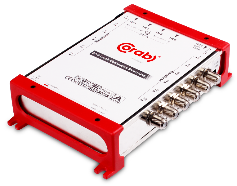 MULTISWITCH SMART LINE 5/12 CORAB aprašymas - Prekės nuotrauka MULTISWITCH SMART LINE 5/12 CORAB aprašymas - Prekės nuotrauka