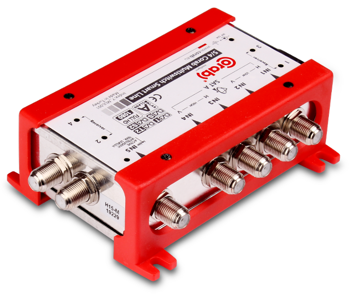 MULTISWITCH SMART LINE 5/4 CORAB aprašymas - Prekės nuotrauka MULTISWITCH SMART LINE 5/4 CORAB aprašymas - Prekės nuotrauka