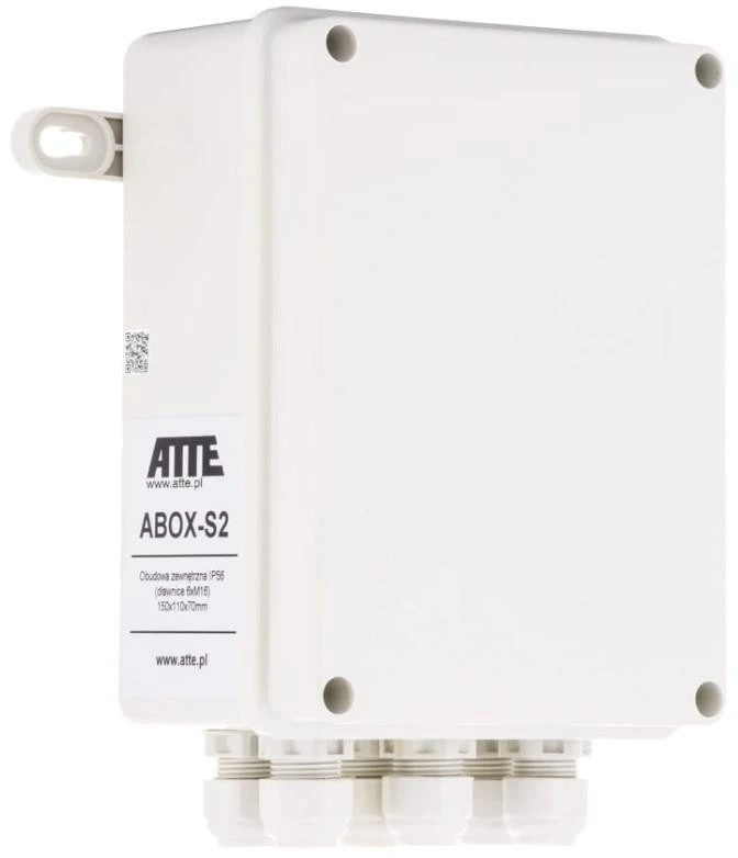 IP56 ATTE ABOX-S2 išorinis korpusas aprašymas - Prekės nuotrauka