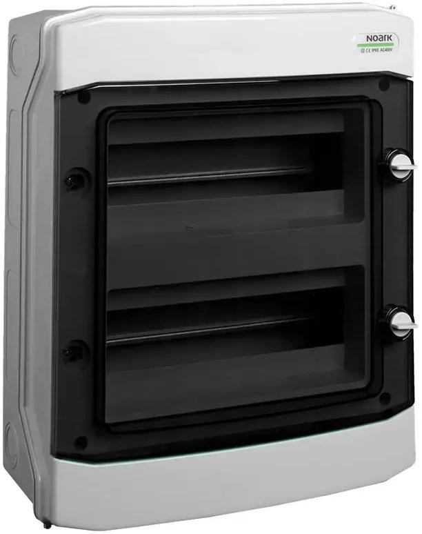 PLASTIKINIS MONTAVIMO KORPUSAS Pavirštinio montavimo IP65, 2X12 moduliai. 19 kabinos NOARK 110685 aprašymas - Prekės nuotrauka