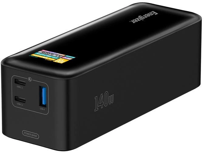 Energizer Nešiojamoji baterija BAFC6 27000mAh 140W PD 2x USB-C 1x USB-A XP27000PD aprašymas - Prekės nuotrauka